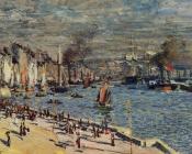 克劳德 莫奈 : View of the Old Outer Harbor at Le Havre